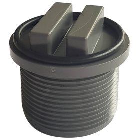   HAYWARD EURO zátka s dlhým závitom a O-krúžkom 1-1/2" tmavosivá