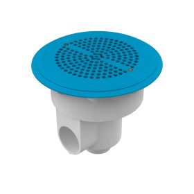   CPA REAL GM-30 MRIEŽKA, PLOCHÁ S TESNENIAMI, PRÍRUBOU, SKRUTKAMI PRE MEDENÉ PUZDRÁ, SVETLOMODRÁ