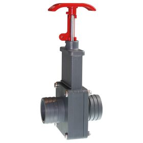 Posuvné šupátko s prípojkou na potrubie 1-1/2"