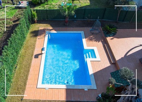TIERRA PANEL POOL 6x3x1,5 m bazénová konštrukcia z
panelových modulov pre skimerový bazén, 0,8 mm - modrá