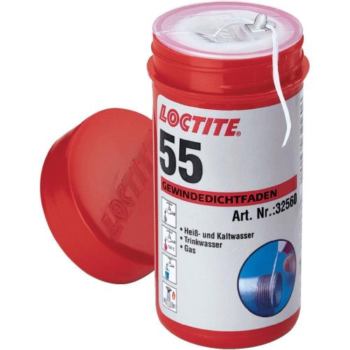 LOCTITE 55 šnúra na tesnenie závitov, 50 m
