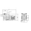 Čerpadlo ONDINA 1,00LE, 1,10 kW/230V 17,2m3/h