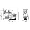 Čerpadlo HCP38453 -KAPRI 78 4,5 LE/400V, 78 m3/h IE3