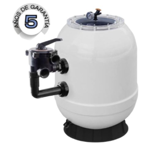 QP LOTUS filtračná nádrž s bočným ventilom 10 m3/h D500 