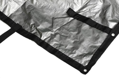 Zimná plachta 5,2 x 8,8 m[17x29] striebro/čierné